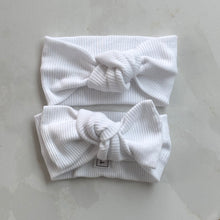 Load image into Gallery viewer, Knotted Headband in Pristine White
