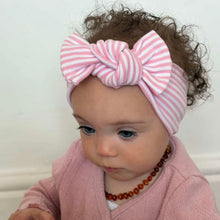 Load image into Gallery viewer, The Bow Head Tie in Candy Stripe