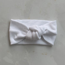 Load image into Gallery viewer, Knotted Headband in Pristine White