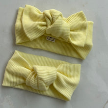 Load image into Gallery viewer, Knotted Headband in Lemon
